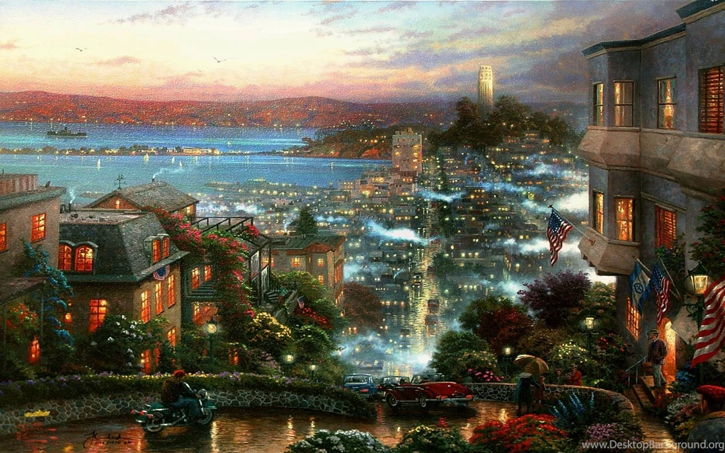 Download Thomas Kinkade Summer Wallpapers Desktop
