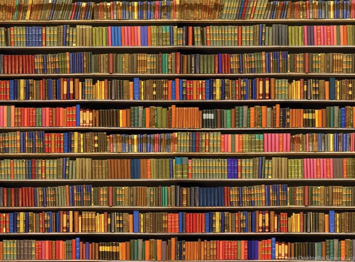 Bookshelf Wallpapers Wallpapers Zone