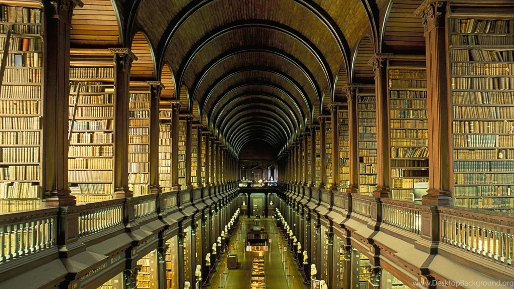 Patterns Library Buildings Books Bookshelf Man Made Wallpapers ...
