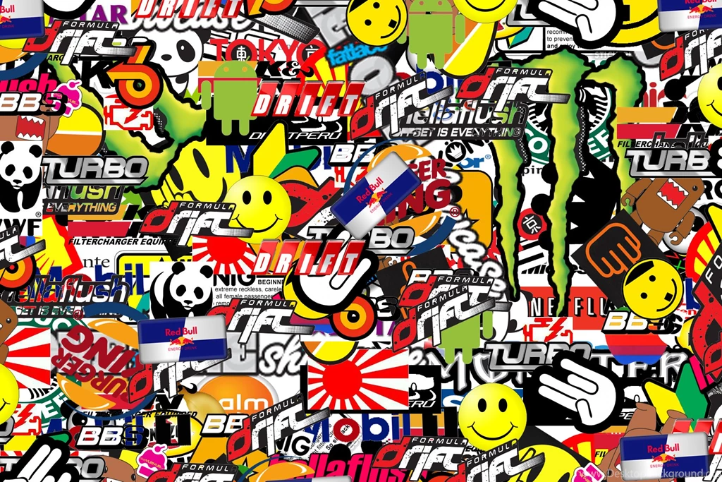 Top 12 Sticker Bomb Wallpapers Drift