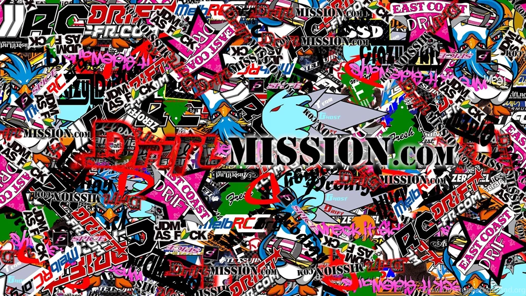 Browse Wallpapers By Sticker Bomb Category