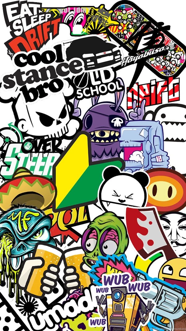 Sticker Bomb Wallpapers Iphone 5 Images