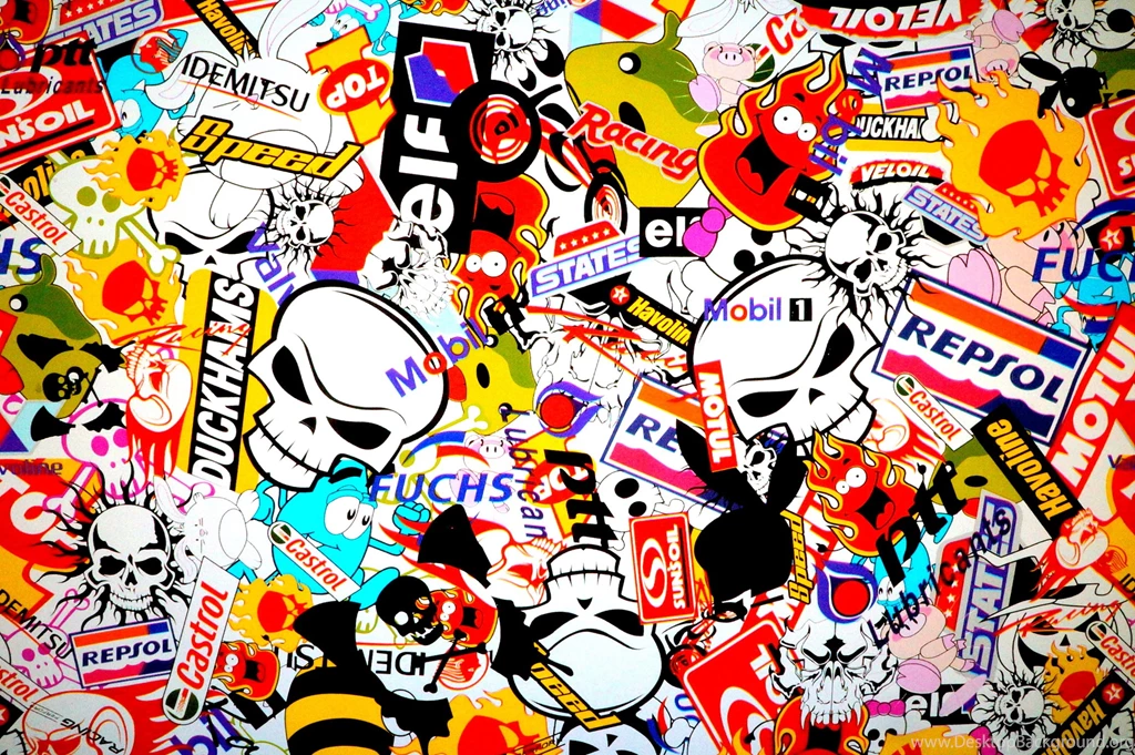 Sticker Bomb Computer Wallpapers, Desktop Backgrounds