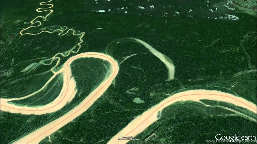 Measuring The Amazon River With Satellite Images YouTube