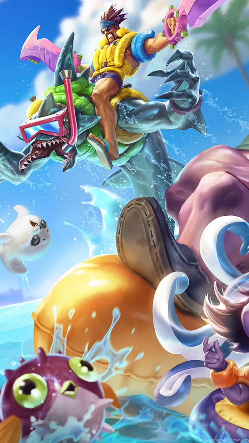 2015 Pool Party Skins S4 Wallpapers