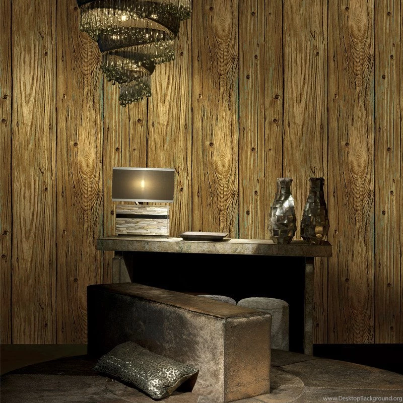 Aliexpress.com : Buy 3d Wood Wallpapers Living Room Natural Vintage ...