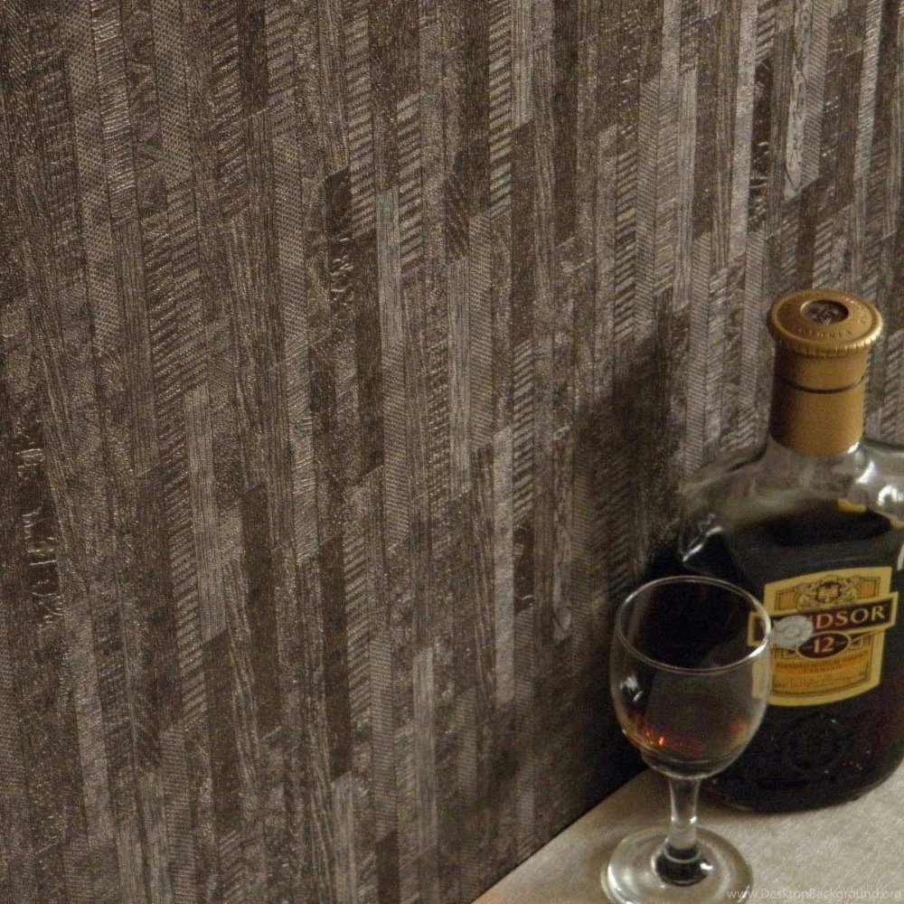 Aliexpress.com : Buy Dark Coffee Wallpapers 3D Wood Striped ...