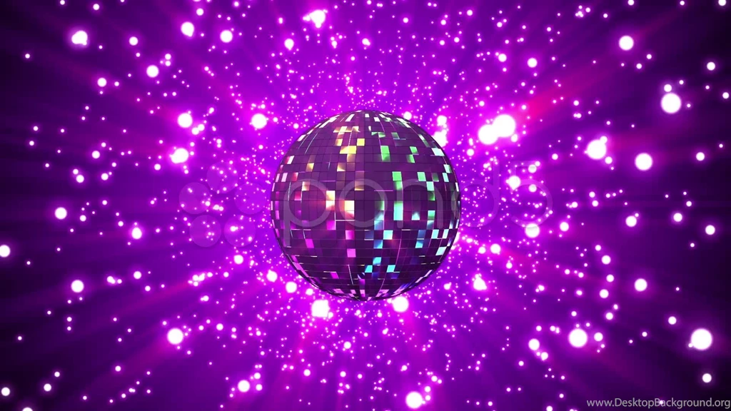 Disco Ball On Star Background. Stock Footage YouTube