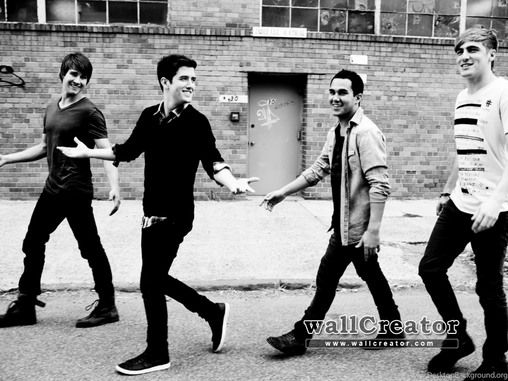 Big Time Rush XD 1366 / 768 Wallpapers
