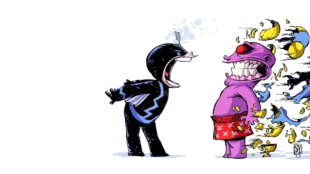 Black Bolt Vs. Thanos (by Skottie Young) [1920x1080] : ComicWalls