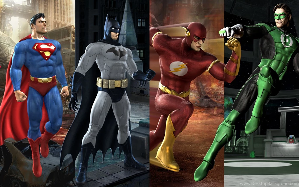 Wallpapers Justice League Dc Comics Superman Batman Green Lantern ...