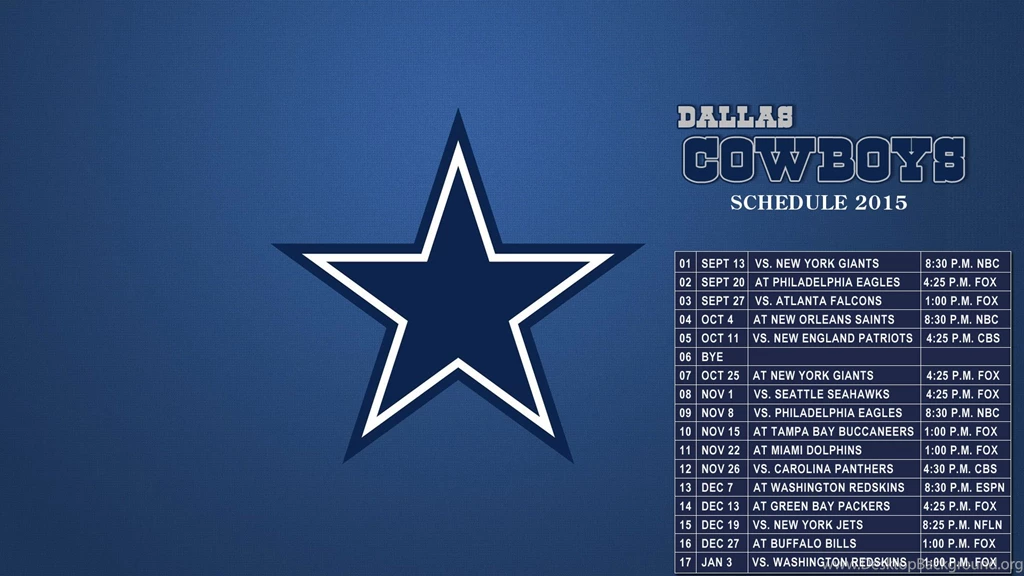 Dallas Cowboys Schedule 2015 Wallpapers – Free Full Hd Wallpapers ...