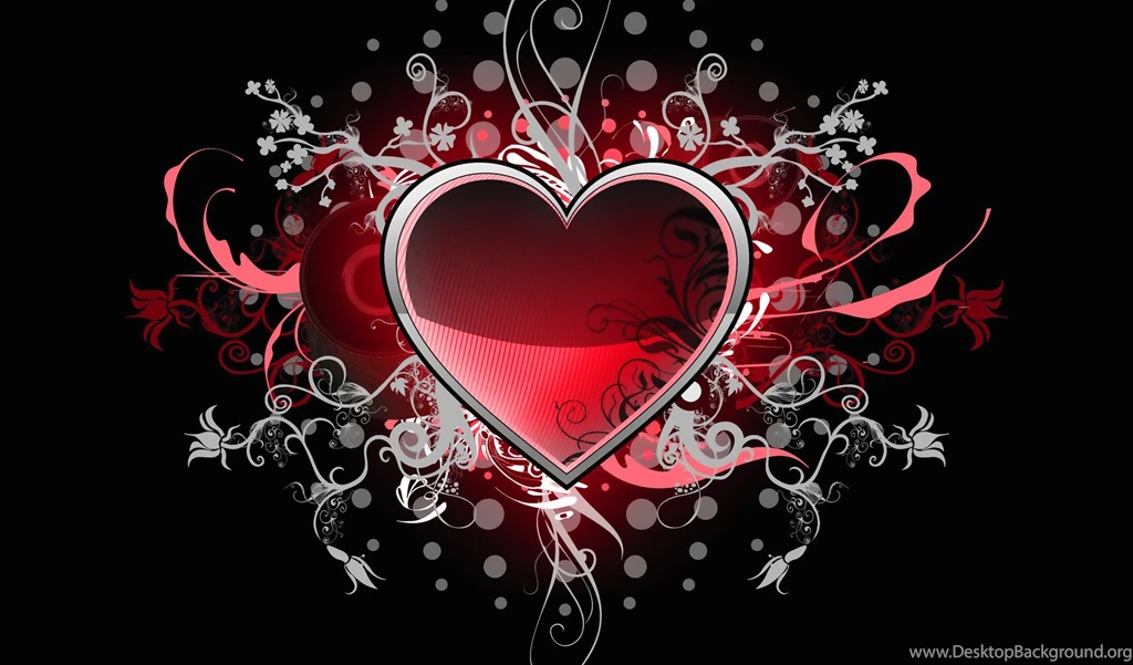 Marvelous Glass Heart Hd Wallpapers