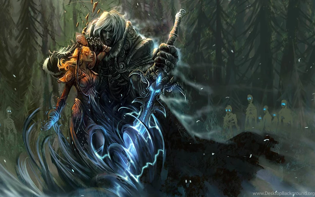 World Of Warcraft, Arthas, Lich King, Death Knight :: Wallpapers