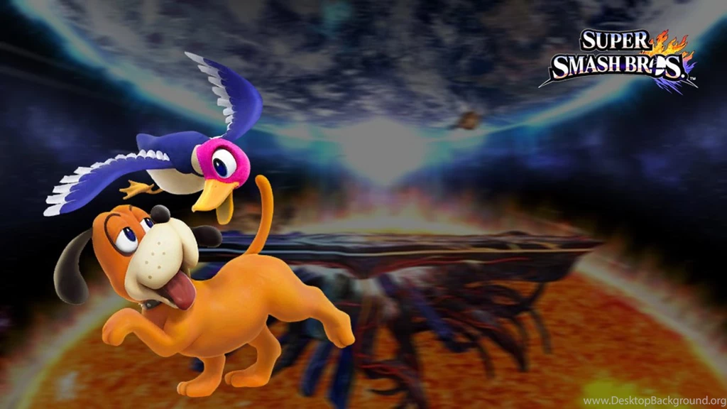 SSB4 Backgrounds   Duck Hunt By Gamer807RM On DeviantArt