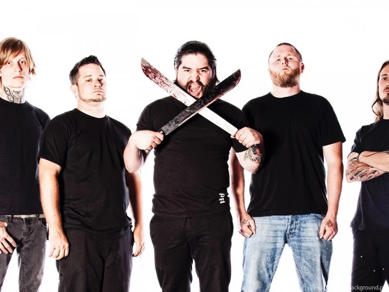 Download Wallpapers 800x600 All Shall Perish, Knifes, Blood, Tattoo ...