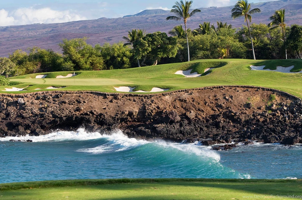 Hawaii Beach Golf Course Wallpaper,island HD Wallpaper,view HD ...