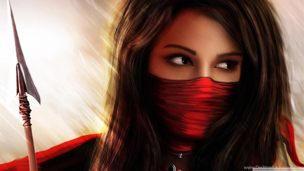 Ninja Girl Fantasy HD Desktop Wallpapers : Widescreen : High ...
