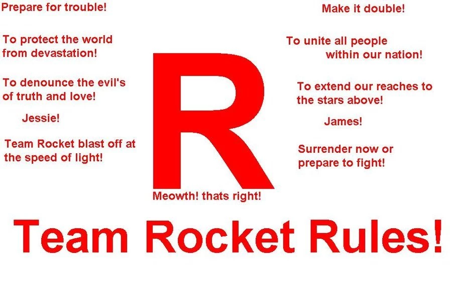 Team Rocket Favourites By DartAsh On DeviantArt