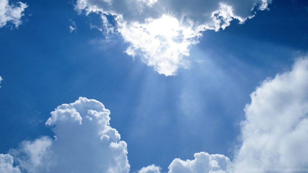 Blue Cloudy Sky Background Images