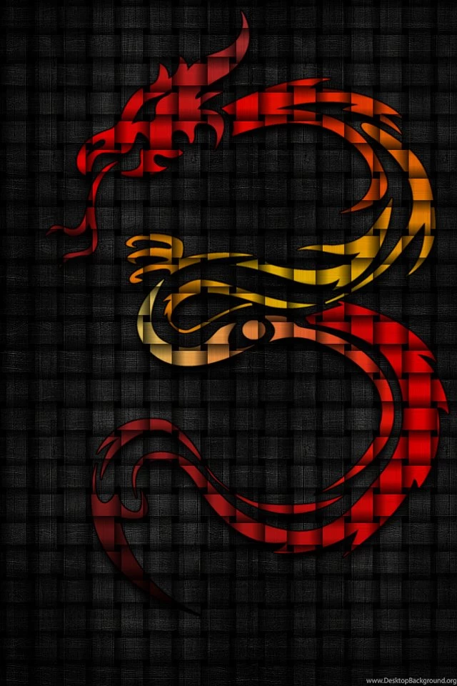 Download Free Abstract Wallpapers Tribal Dragon With Size 640x960 ...