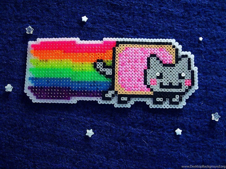 Nyan Cat In Perler Beads By Adrielle 226 On DeviantArt