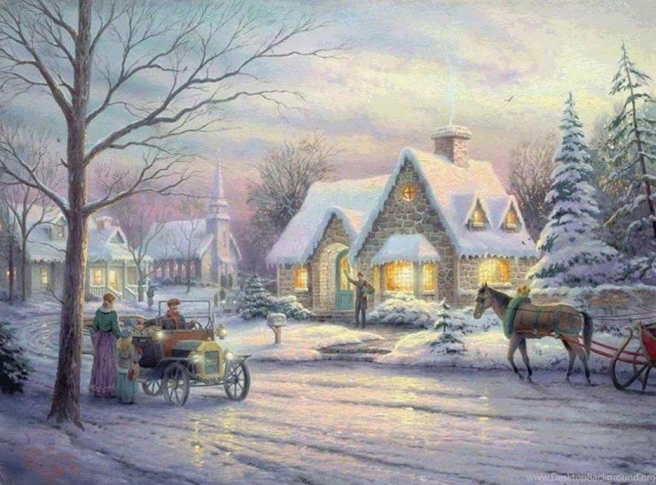 Vintage Vintages Wallpapers Christmas Wallpapers, Free ...