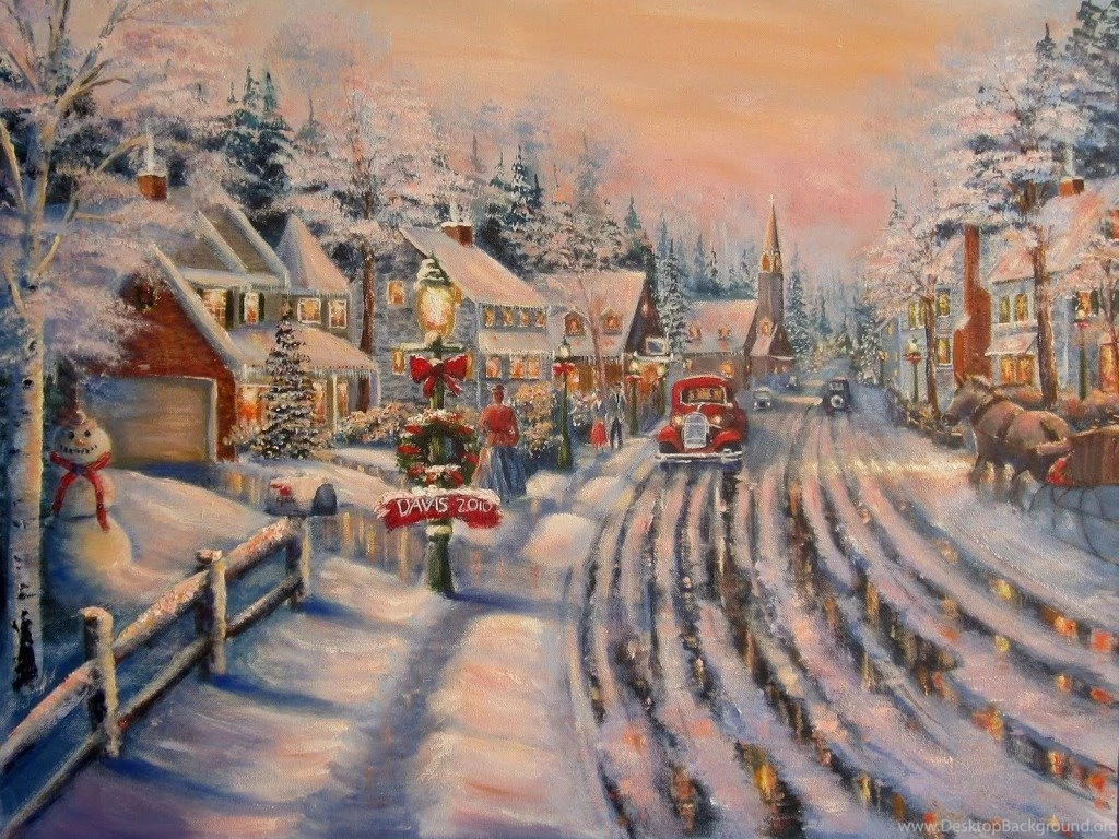 Old Fashioned Christmas Wallpapers