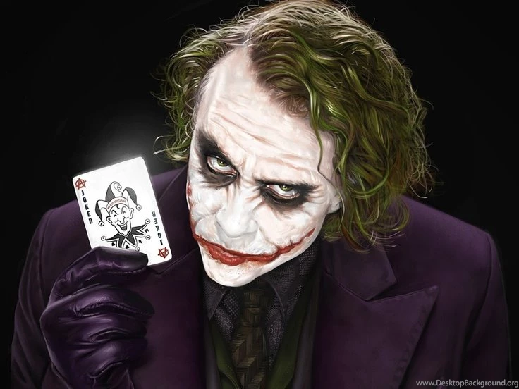 Cool Old Joker, "Dark Knight" Wallpaper. Very Freaky Looking ...