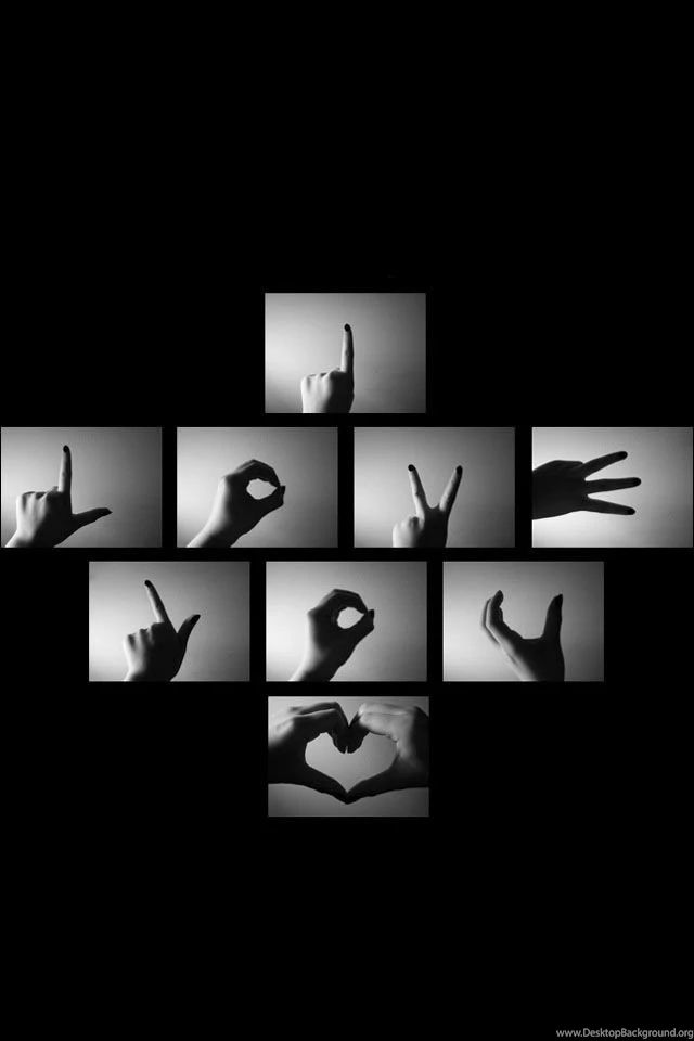 Finger Art *I Love You <3* Wallpapers Mobile9