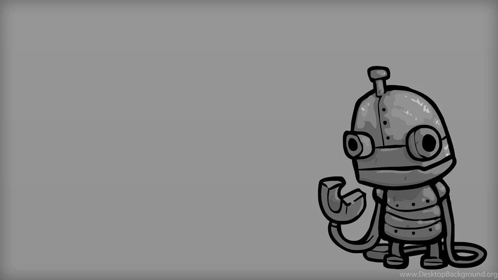 Sweet Retro Robot Desktop Wallpapers