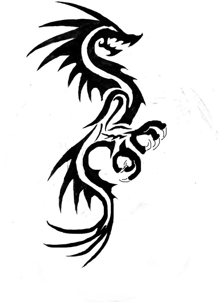 Dragon Tattoo By SilverShadowStalker On DeviantArt