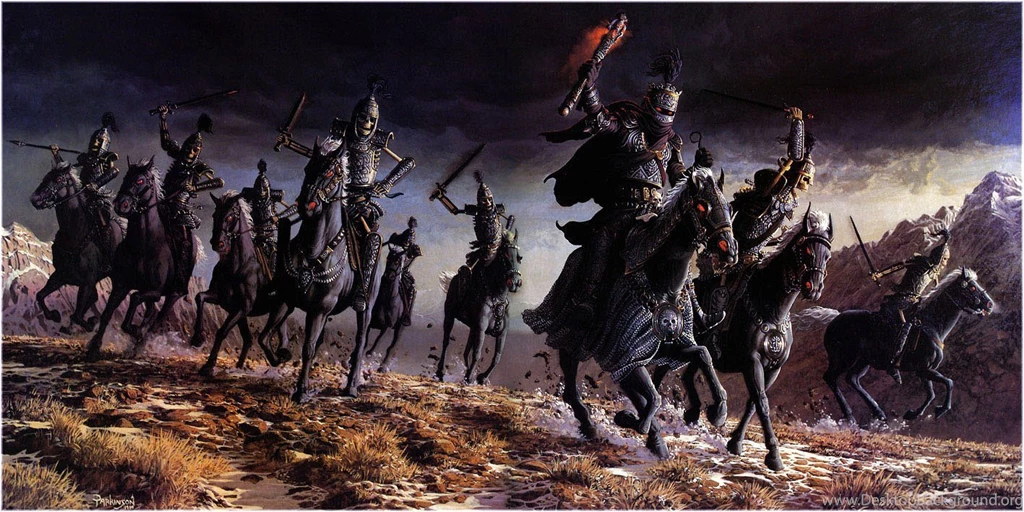 Knights Artwork Medieval Death Riders