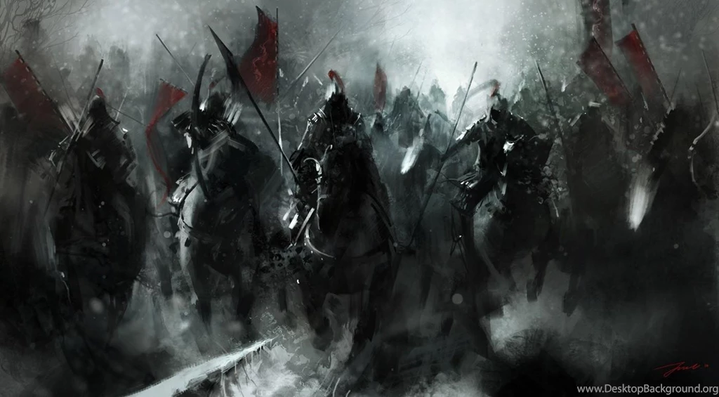 Battle Warrior Knights Horse Artwork Medieval HD Wallpapers ...