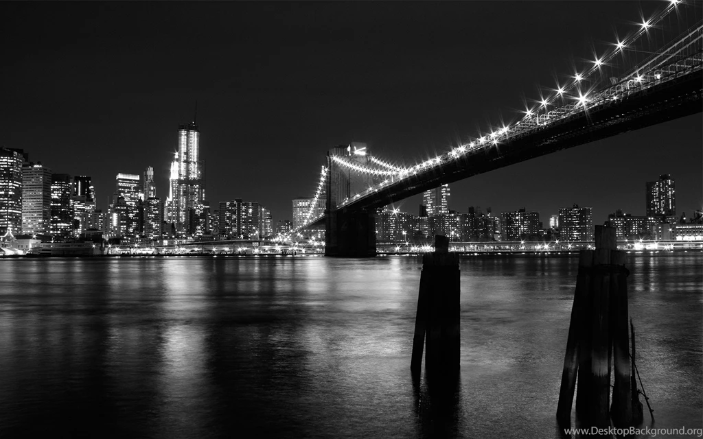 Download Wallpapers 3840x2400 New York, Bridge, Building, Night ...