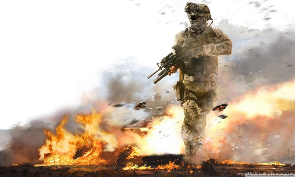 Modern Warfare 2 Fire HD Desktop Wallpapers : Widescreen : High ...