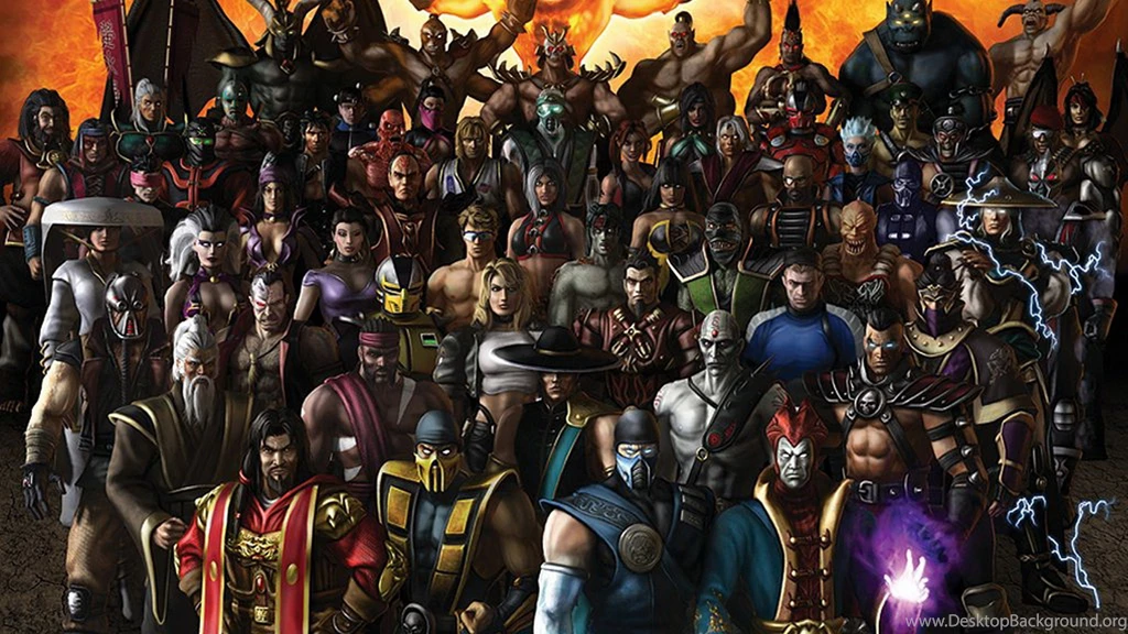 Wallpapers Mortal Kombat Characters Top 2560x1440