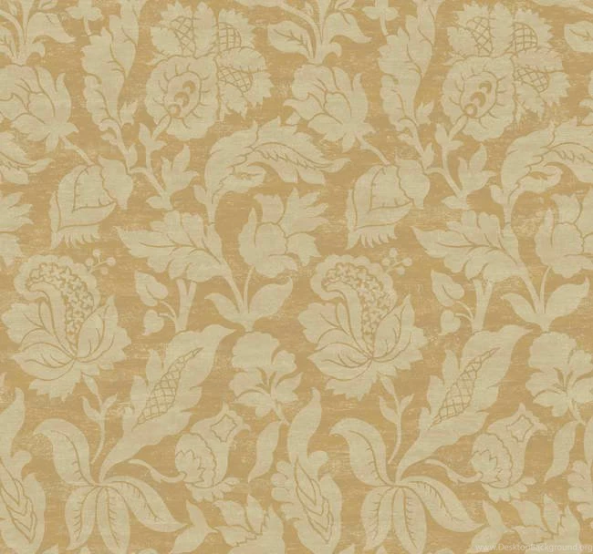 Gold Brown Jacquard Wallpapers By York