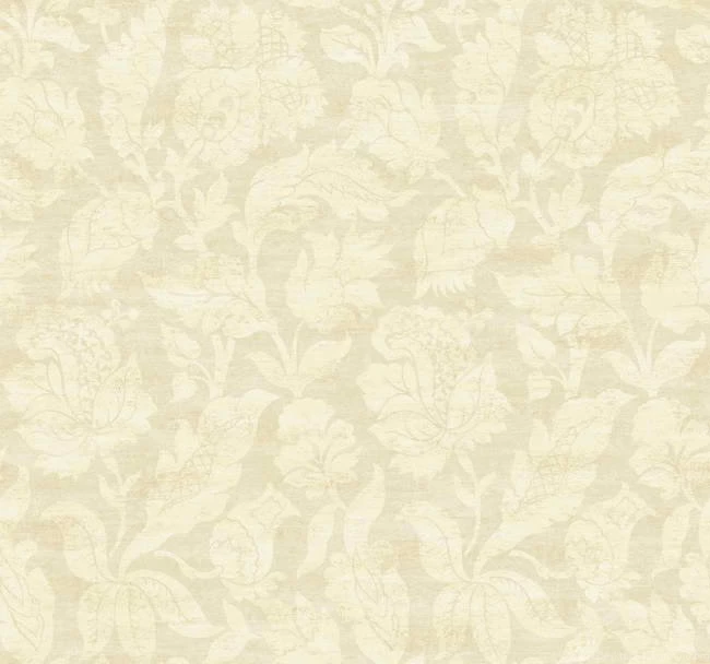 Gold Brown Jacquard Wallpapers By York