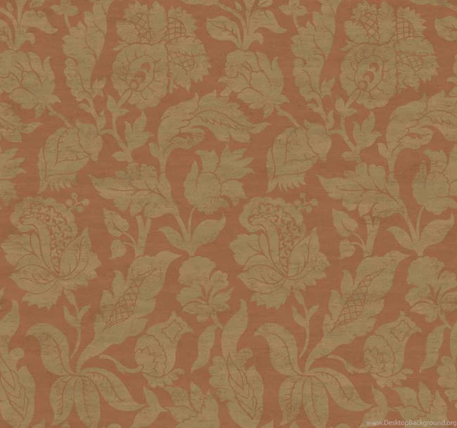 Bronze Green Jacquard Wallpapers By York