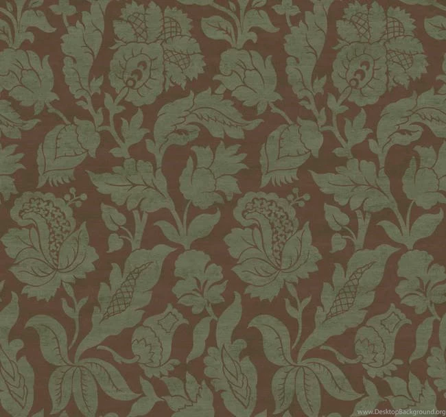 Gold Brown Jacquard Wallpapers By York