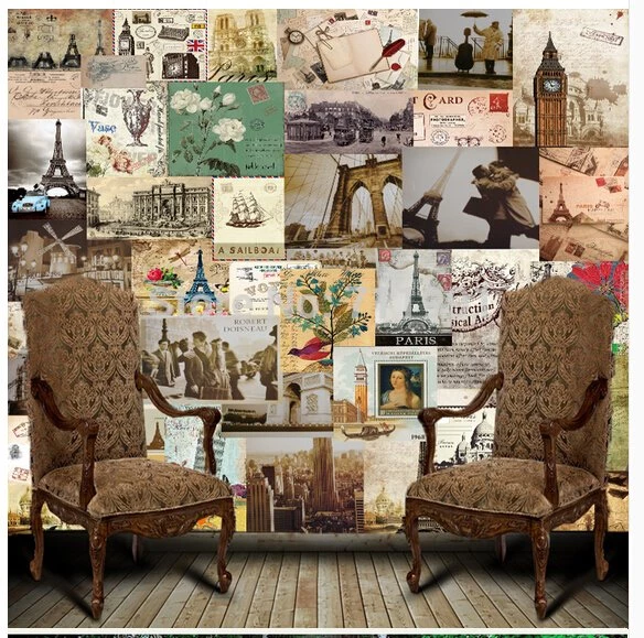 Vintage Postcard Wallpapers Reviews   Online Shopping Vintage ...