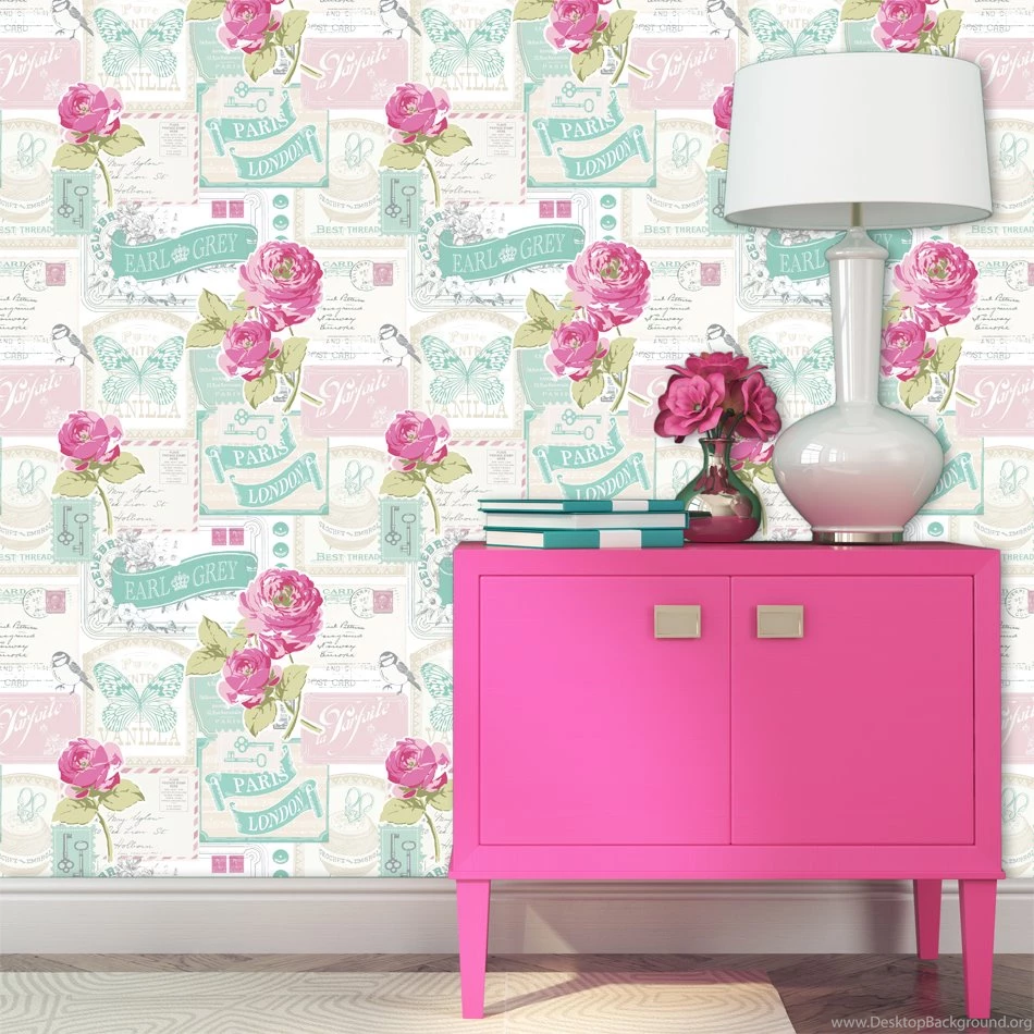 Muriva Postcard Wallpapers