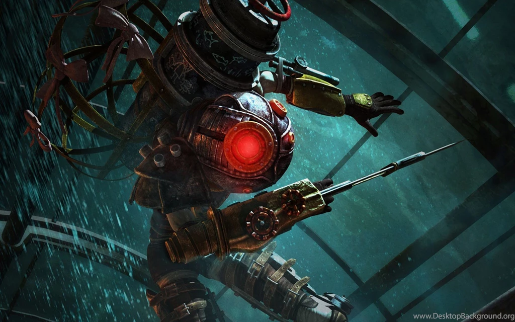 BioShock 2, BioShock, Big Daddy, Little Sister, Video Games ...