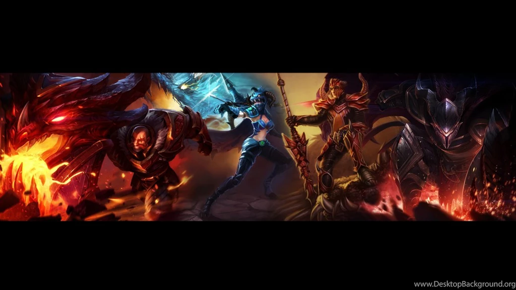 League Of Legends Dragon Slayers Wallpapers By Asheralia On ...