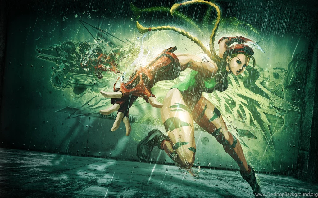 Street Fighter X Tekken Cammy Girl Legs Hand
