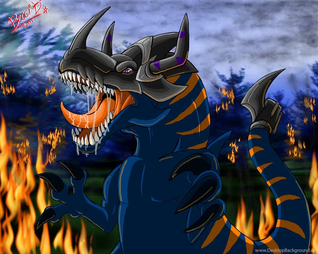 Xros Wars Greymon By Mysterious D On DeviantArt