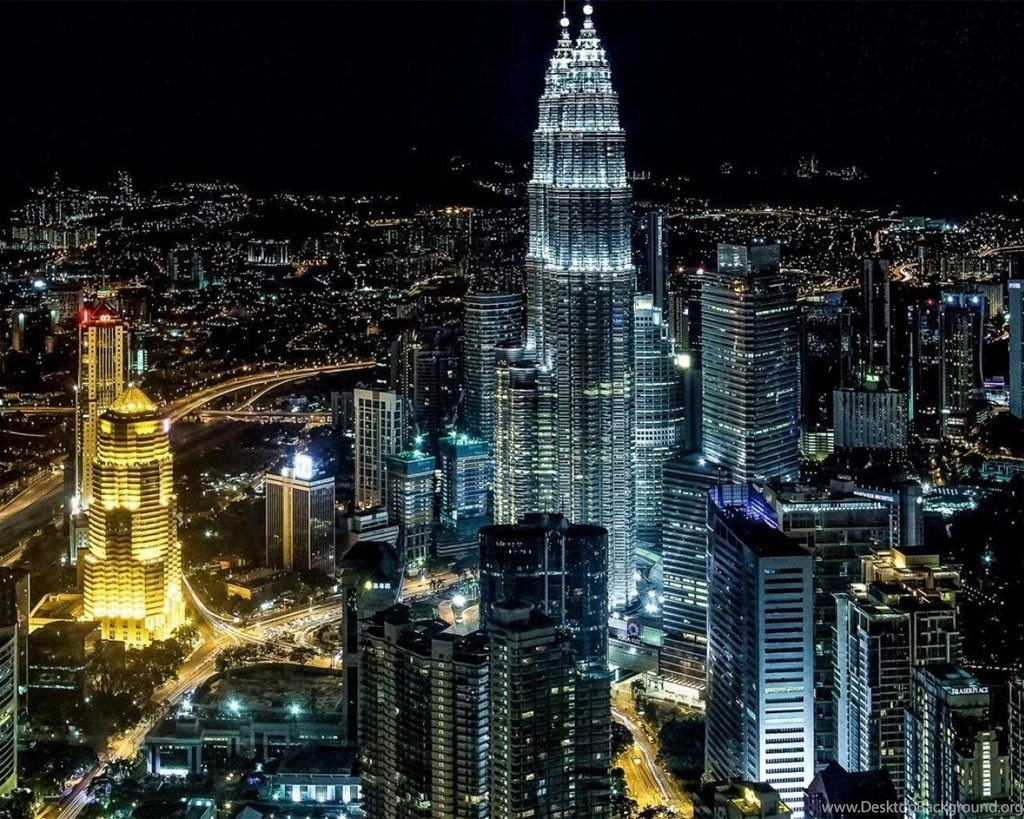 Buildings Petronas Towers Kuala Lumpur Cities Sight Malasya ...