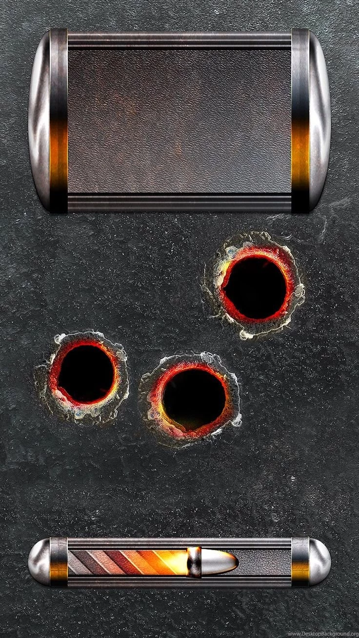 BULLET HOLE IPHONE WALLPAPER BACKGROUND