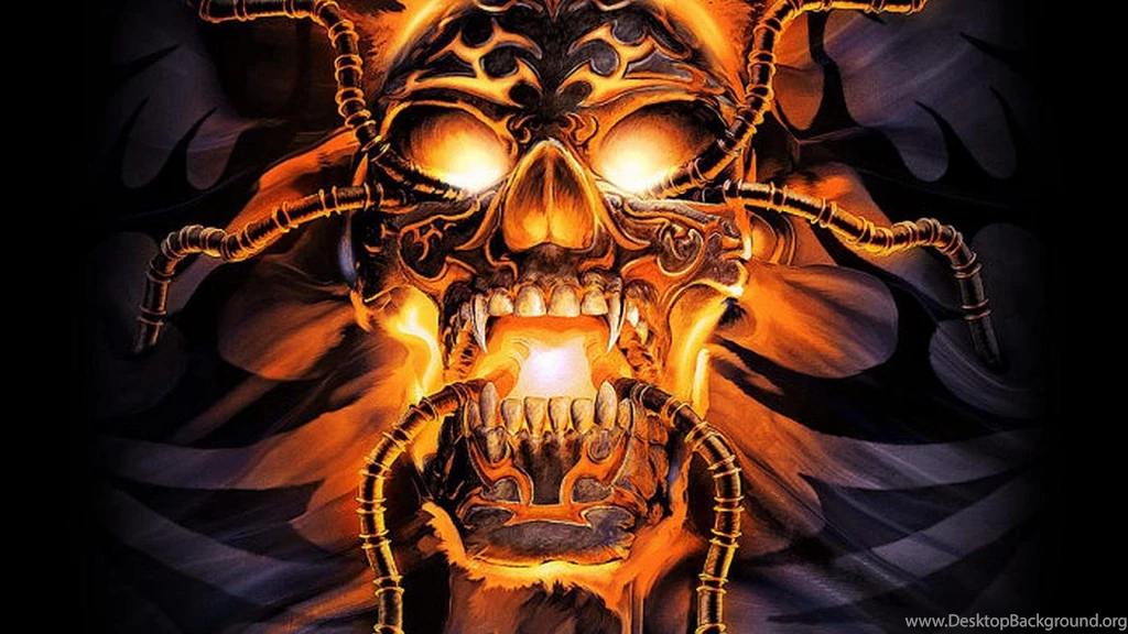 Fire Skull (